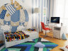 Детская кроватка трансформер Valle Allegra Comfort, белая