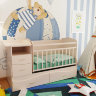 Детская кроватка трансформер Valle Allegra Comfort, слоновая кость
