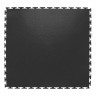 Модульное напольное ПВХ покрытие SENSOR BIT 5 мм, RAL 9005, черный.