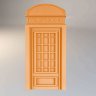 Мягкая защитная 3D панель для стен "TELEPHONE"