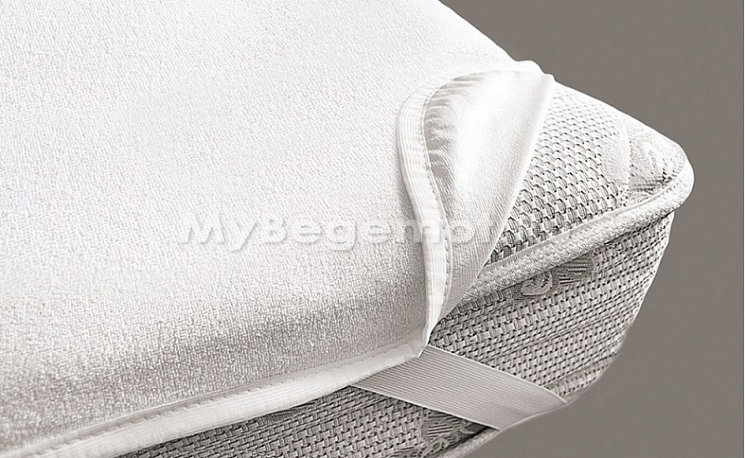 Наматрасник Valle Cotton резинка по углам универсальный 65х125 (махра)