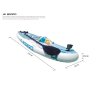 Надувная SUP-доска GQ Jelly Fish 11,0 JF 335x81x15