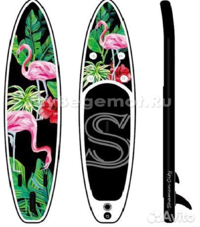 SUP Board САП доска SHAMAN FLAMINGO 330Х81Х15