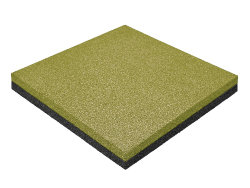 Резиновая плитка M-KORT STANDART, 500x500х40 мм, песочная